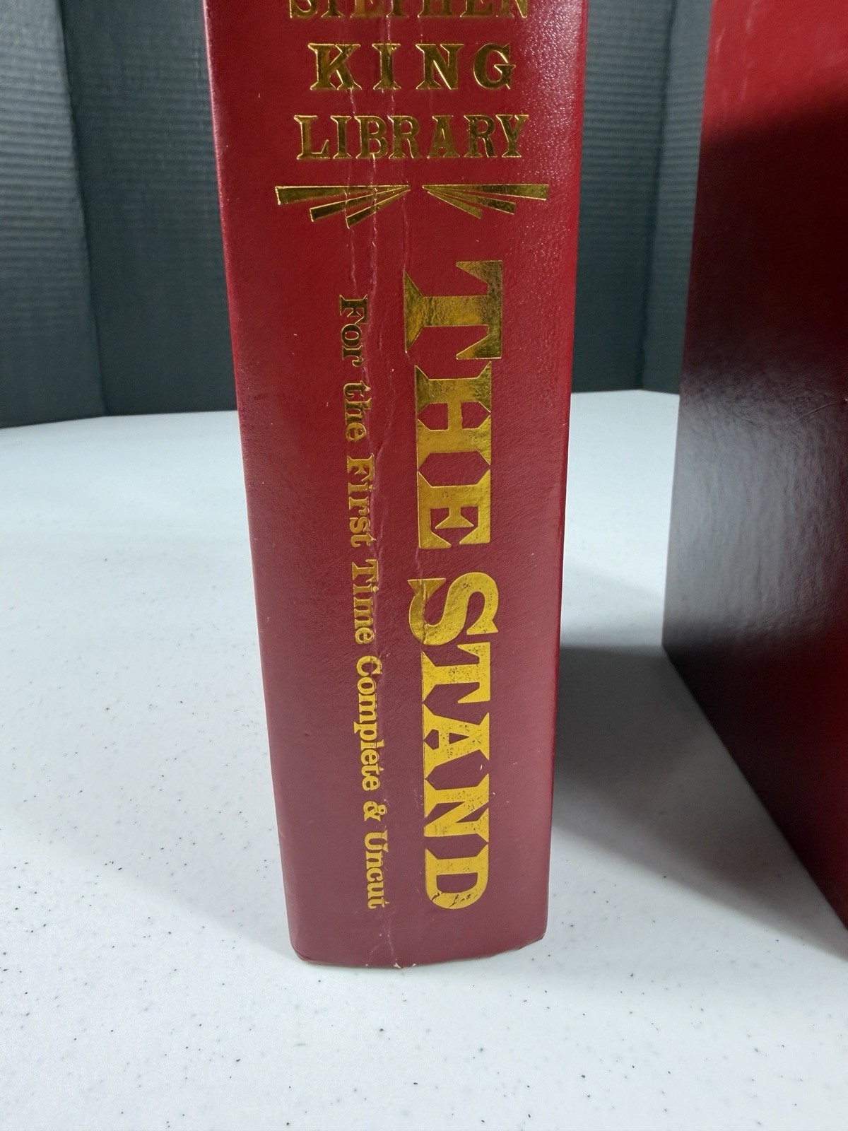 Stephen King Red Library Collection THE STAND lot Of 2 Complete Uncut & Regular