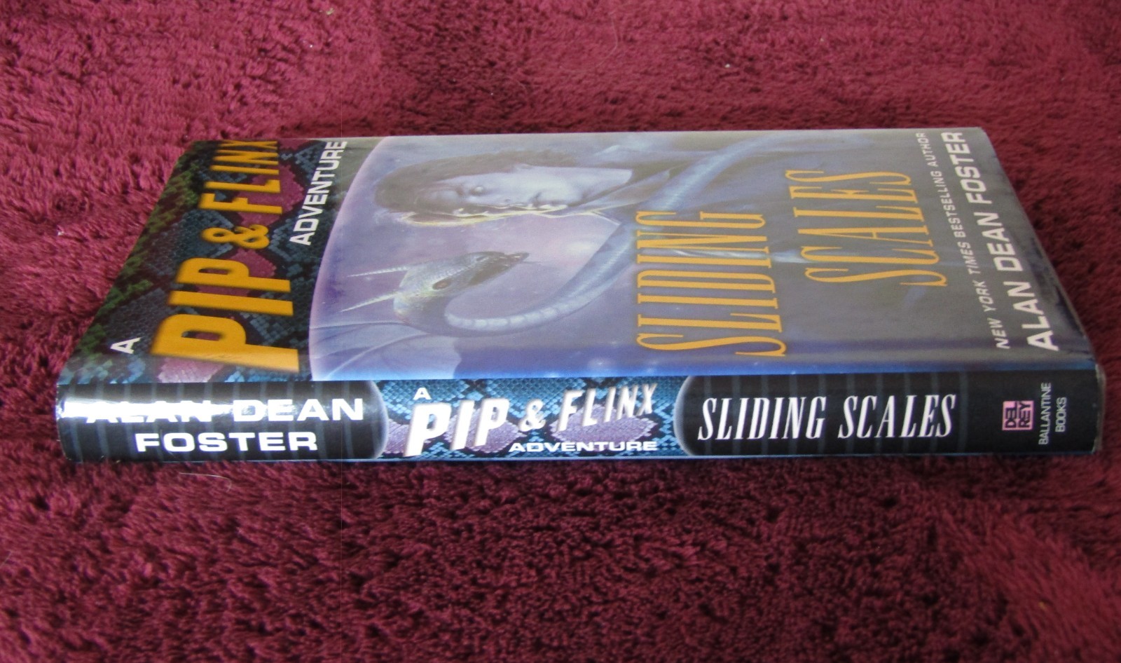 SLIDING SCALES VG HC by Alan Dean Foster # 9 Pip & Flinx Adventure (C) 2004