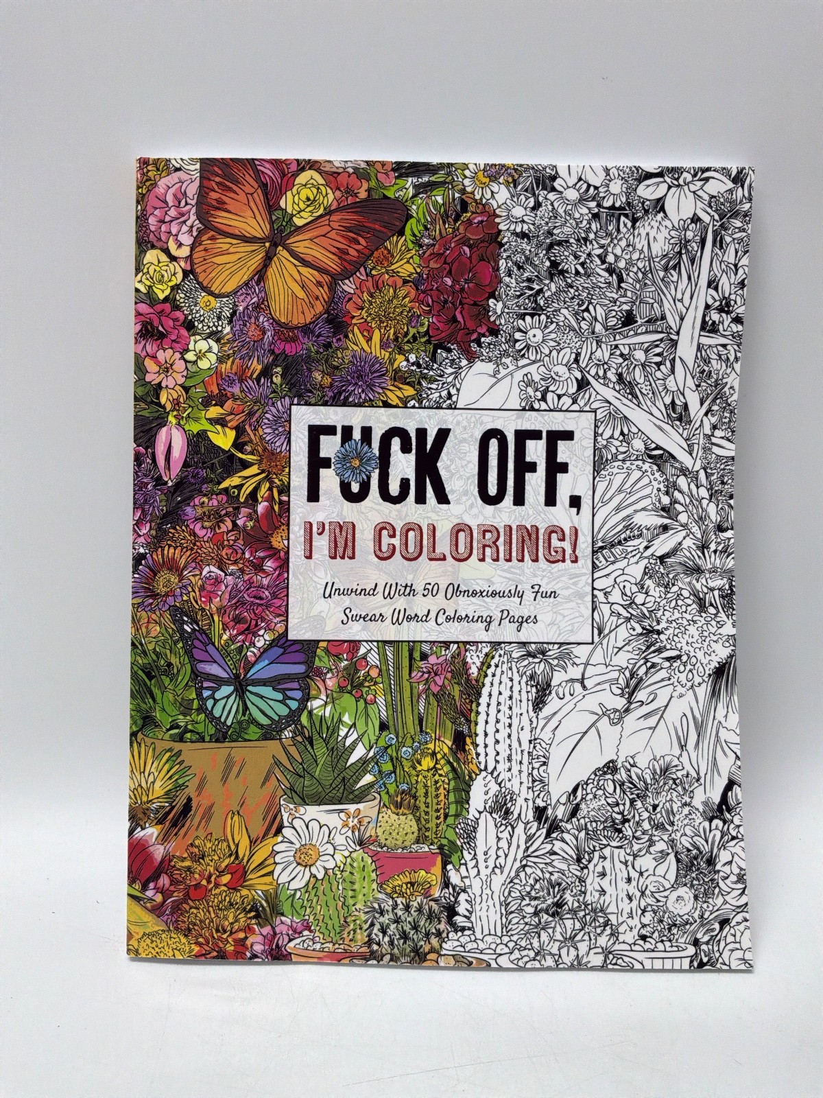 Fuck Off, I’m Coloring: Unwind with 50 Obnoxiously Fun Swear Word Coloring
