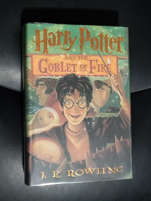 Mary GrandPré Signed Harry Potter Goblet of Fire HC 31st Printing Near Fine