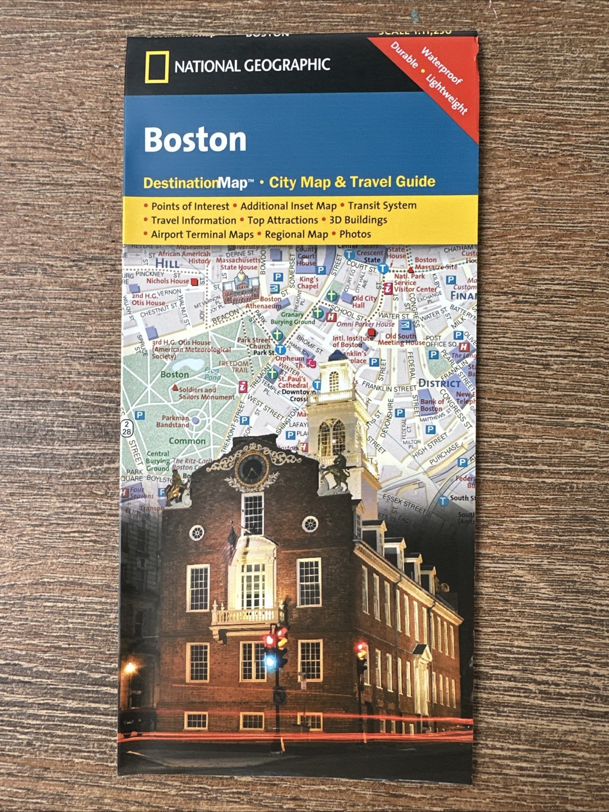 Boston Map : City Destination Maps by Nat Geo Nat Geo Maps (2024, Sheet Map,…