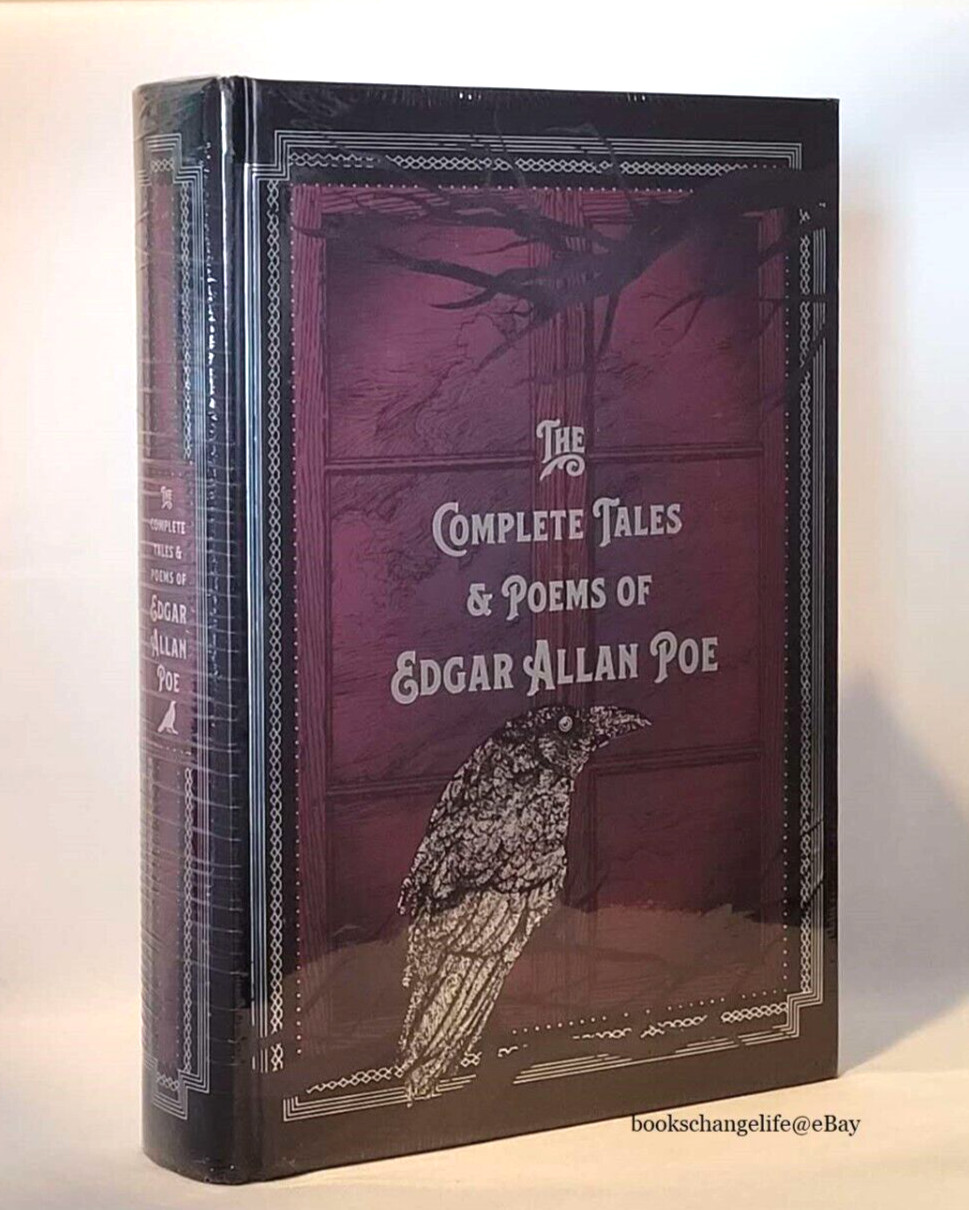 THE COMPLETE TALES & POEMS OF EDGAR ALLAN POE Deluxe Hardcover *NEW SEALED*