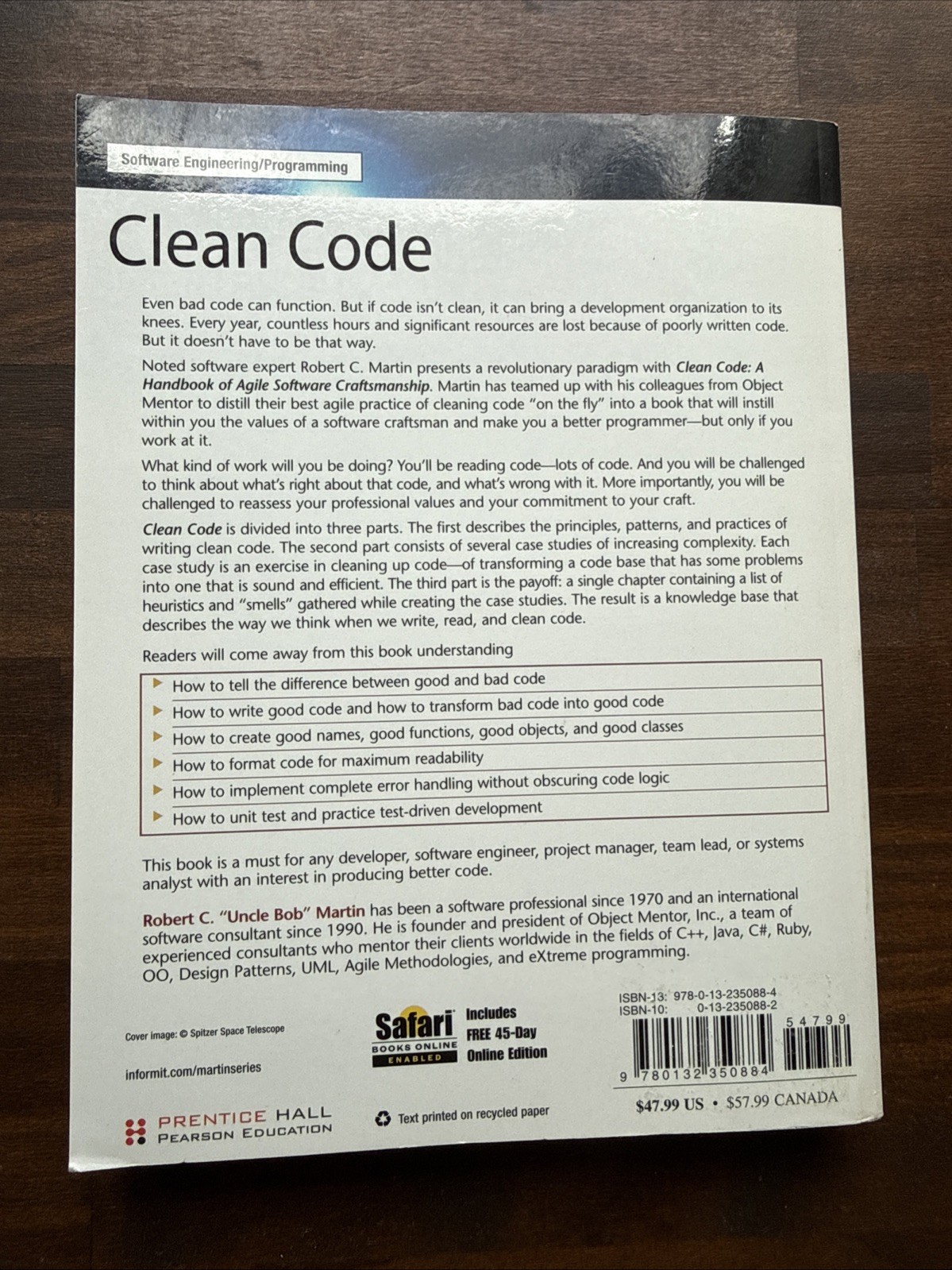 Robert C. Martin Ser.: Clean Code : A Handbook of Agile Software…