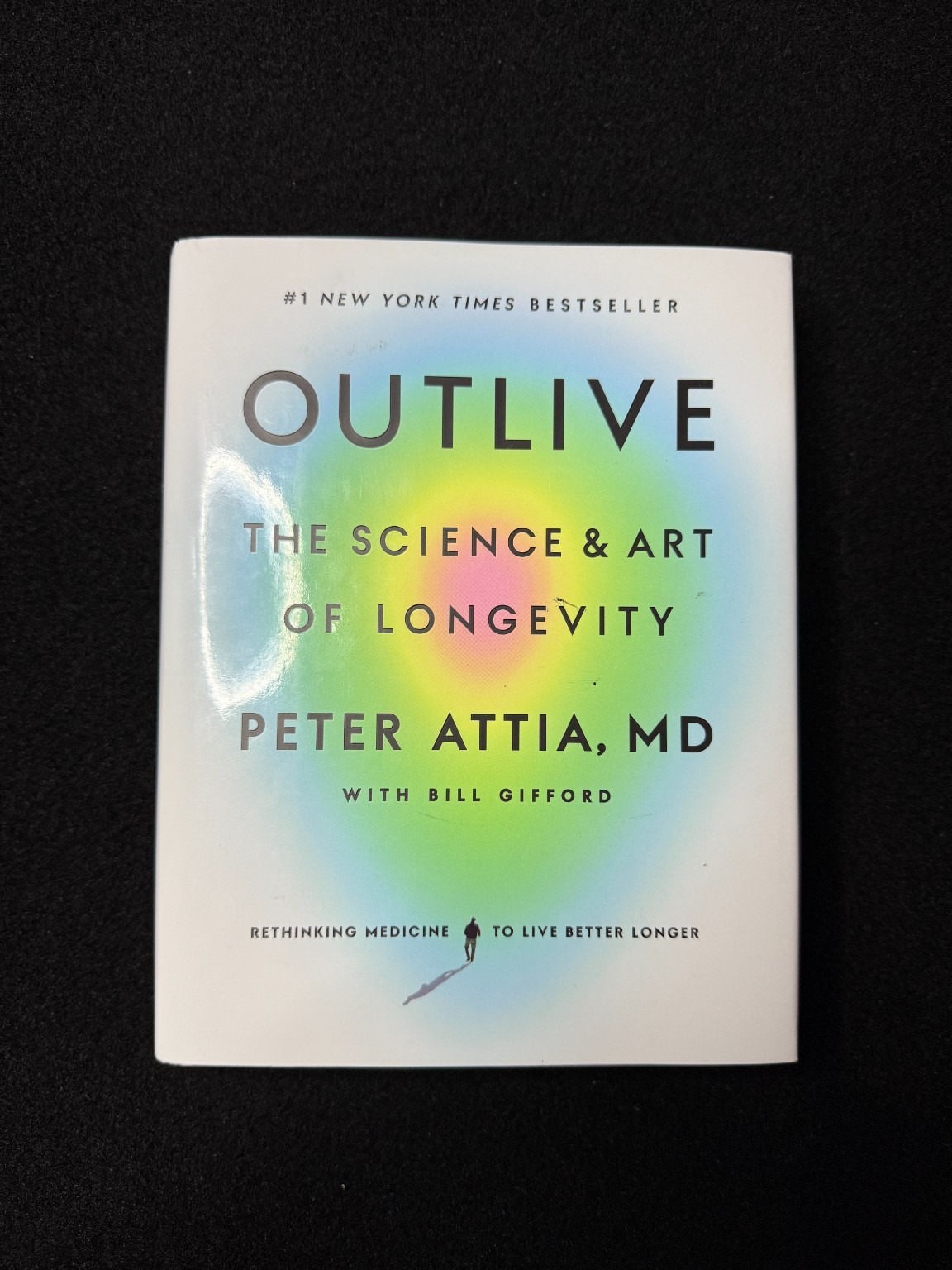 Outlive Science Art Longevity Peter Attia MD 2023 First Edition Hardcover Health