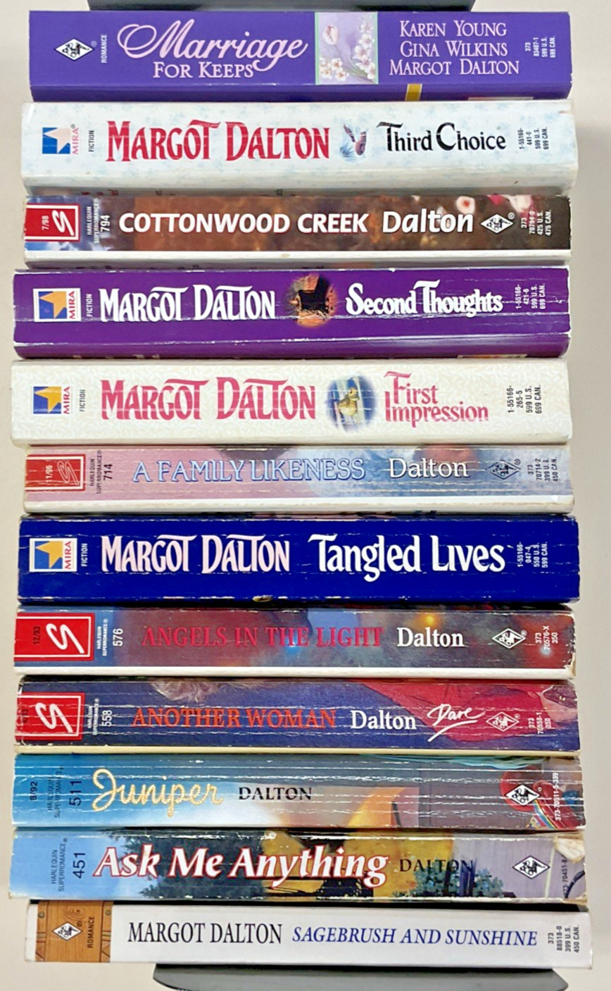 Margot Dalton PB Lot of 12 Harlequin Presents Family Likeness Another Woman more