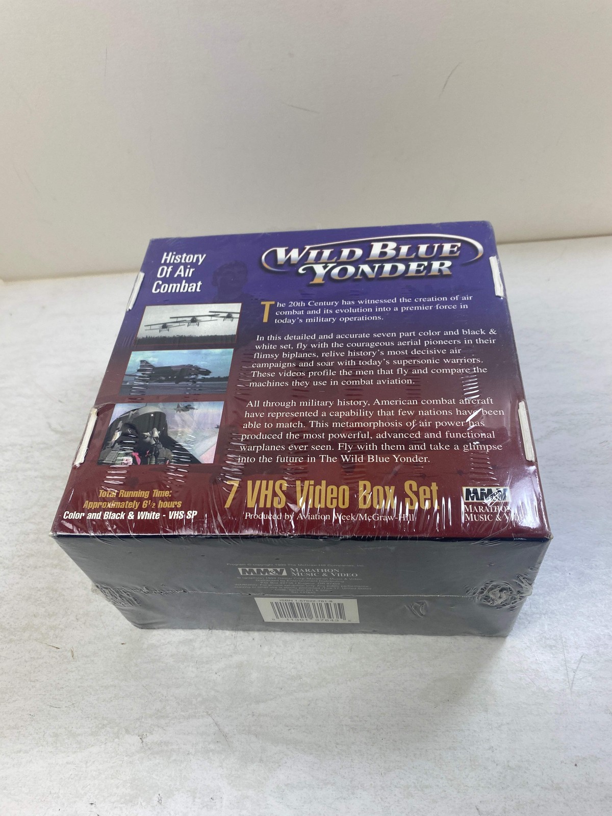 7 VHS Box Set Wild Blue Yonder Air Combat *New*
