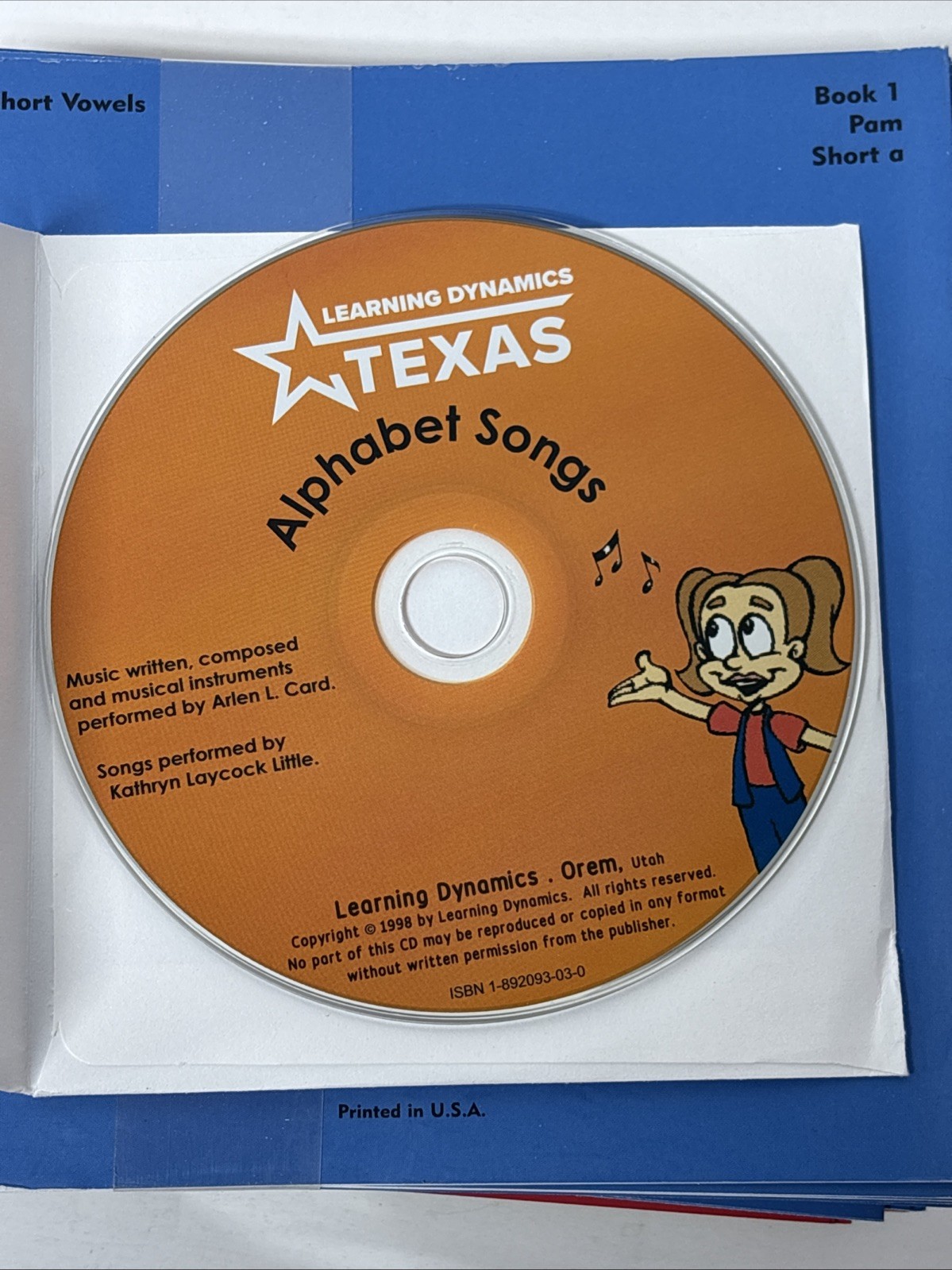 Learning Dynamics Decodable Books (1-53) + Alphabet Songs CD
