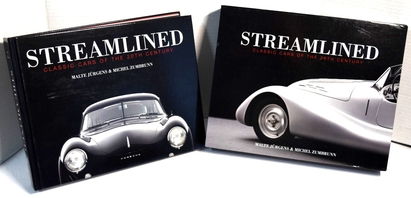Streamlined:Classic Cars of the 20th Century, Hardcover: Jurgens, Malte; *NICE*