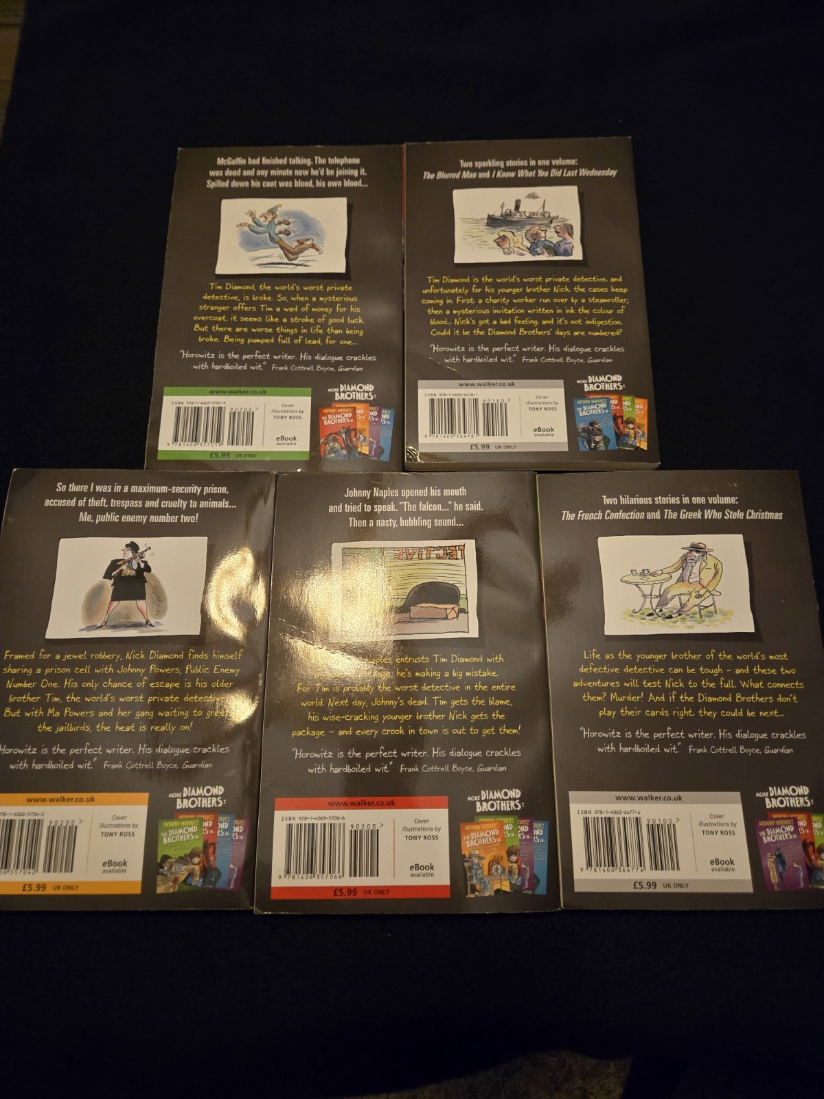 Anthony Horowitz Wickedly Funny Bumper Boxset Paperback 2015 X 10 Children’s