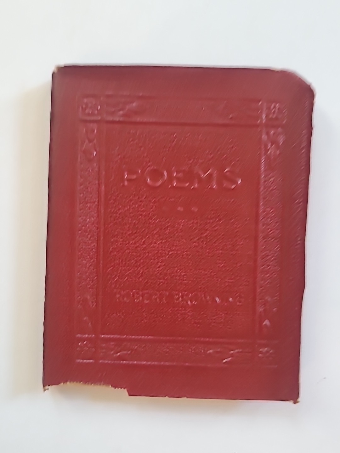 Vintage Little Leather Library Red Miniature Books Lot of 4 Longfellow Tennyson