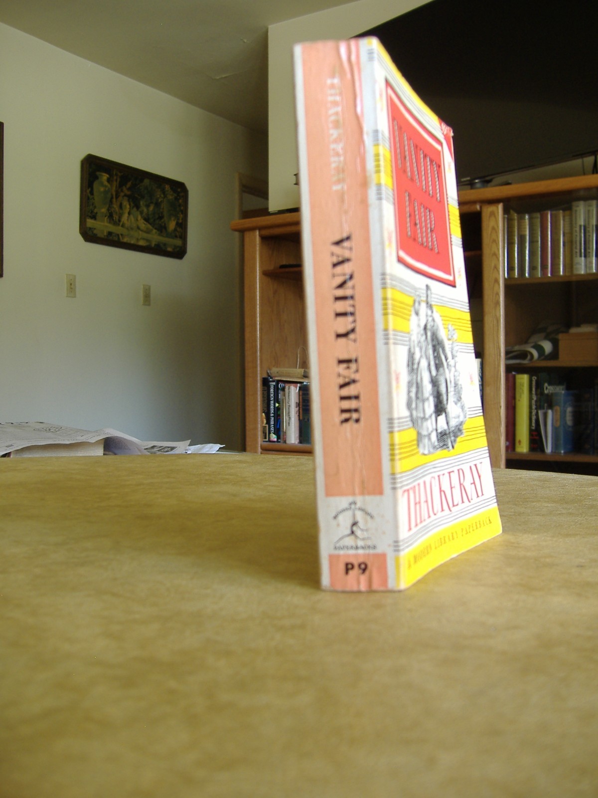 69-Year-Old Modern Library P09 Thackeray: Vanity Fair