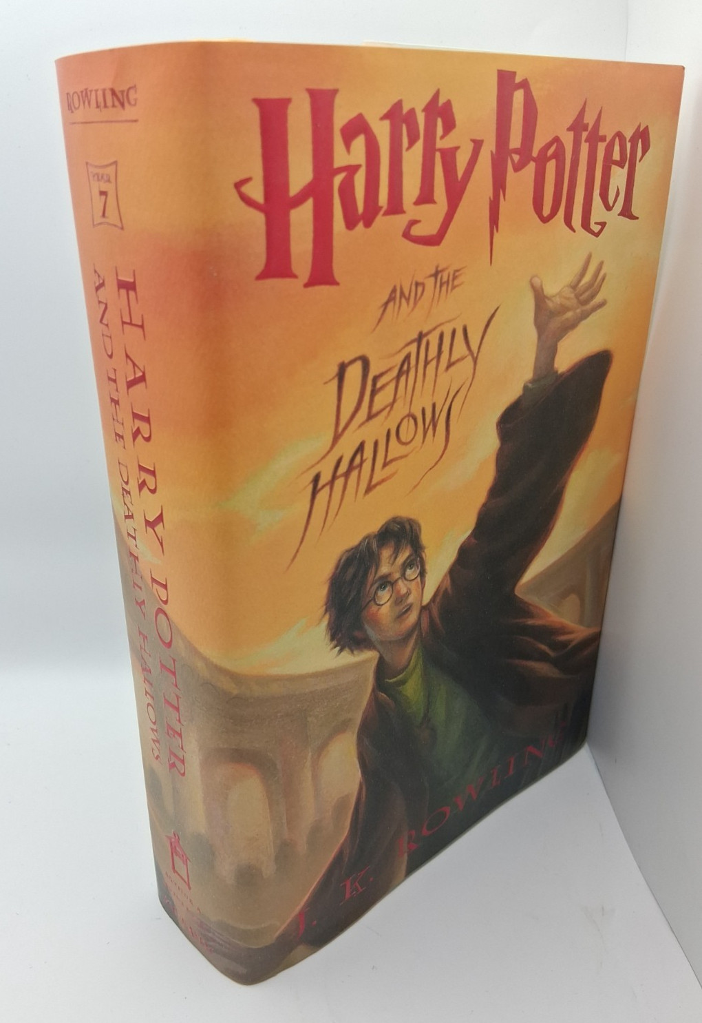HARRY POTTER Deathly Hallows TRUE First Edition, 1st Printing DJ 759 pages Error