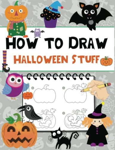How to Draw Halloween Stuff – Paperback By Dylanna Press – GOOD