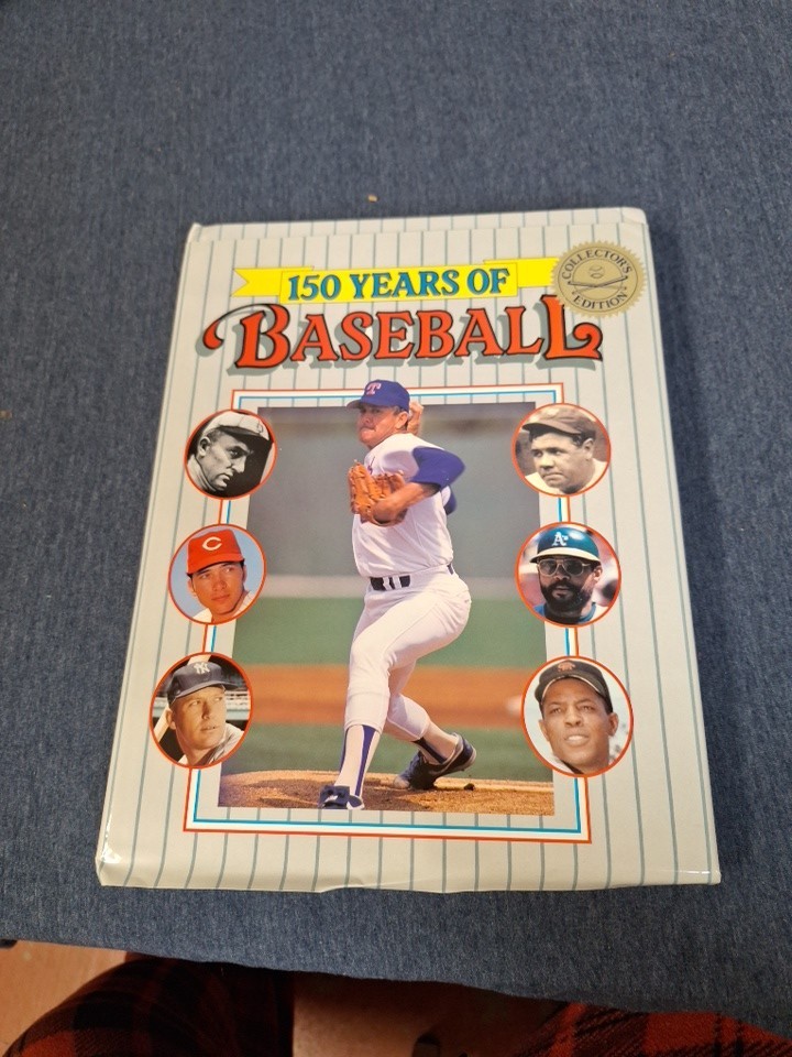 150 Years of Baseball 504 pages Collector’s Edition 1989 Book