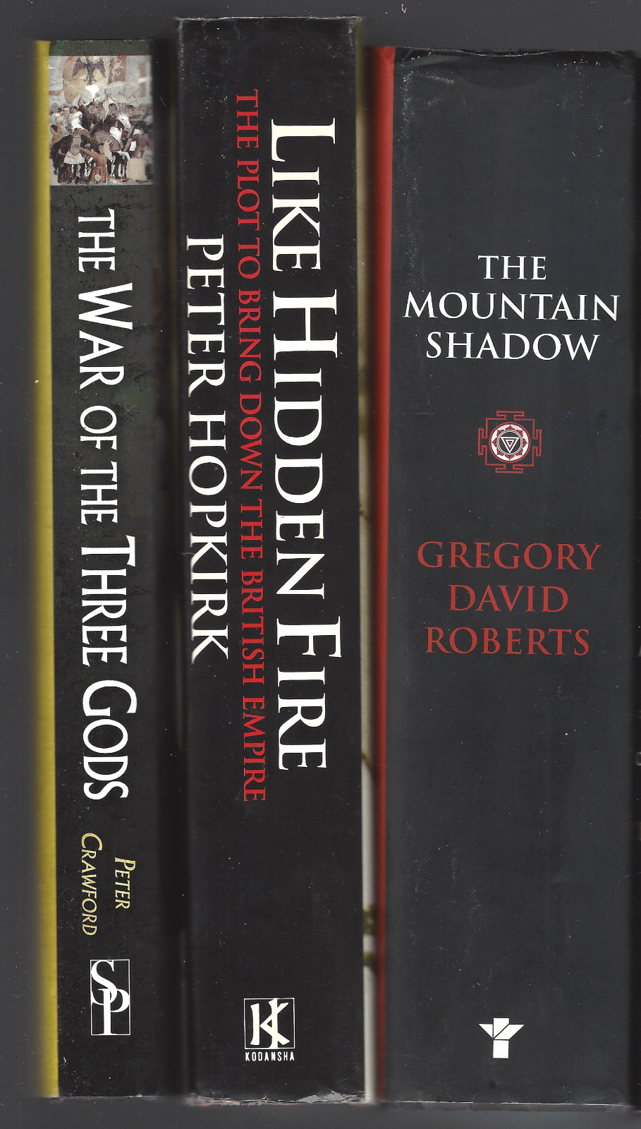 lot THREE GODS Crawford HIDDEN FIRE Hopkirk MOUNTAIN Roberts