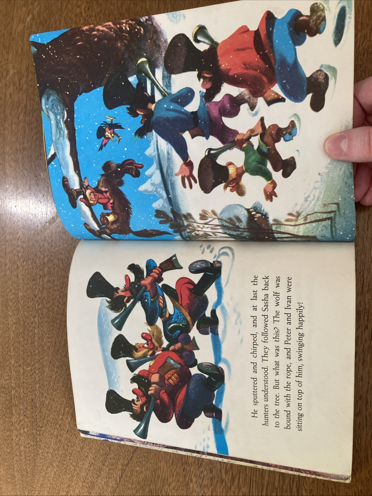 Walt Disney’s Peter & The Wolf Vintage Children’s Little Golden Book 1976