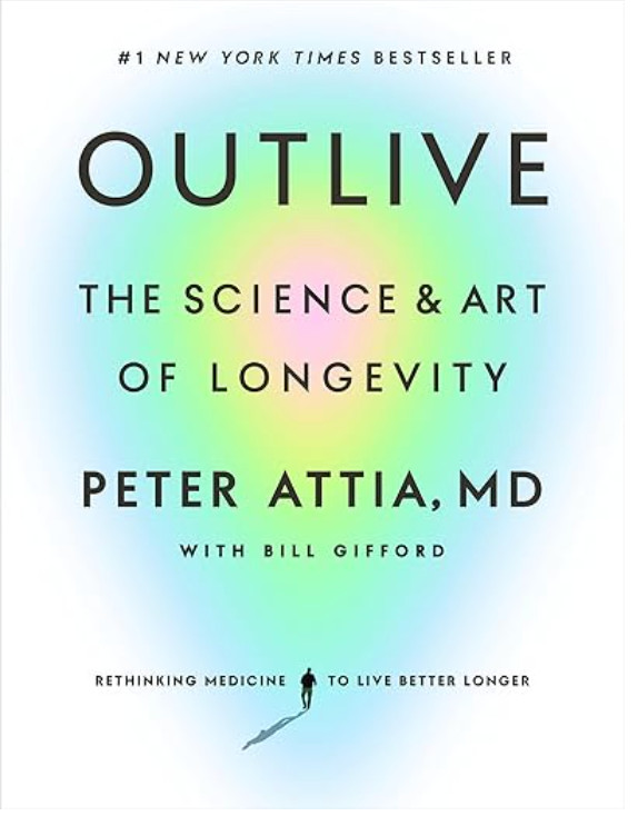 Outlive Peter Attia (2023,Paperback)