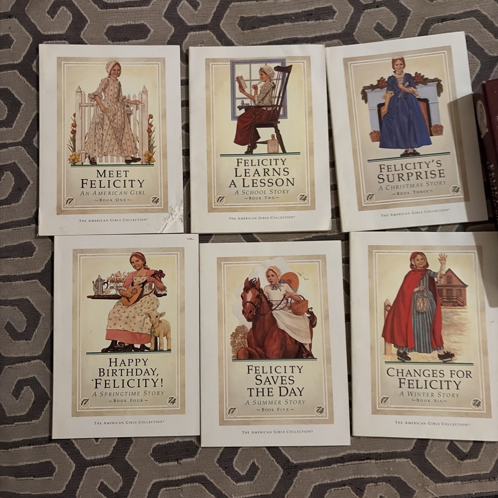Felicity American Girl Collection Box Set First Edition Set Of 6 Books-Very Good