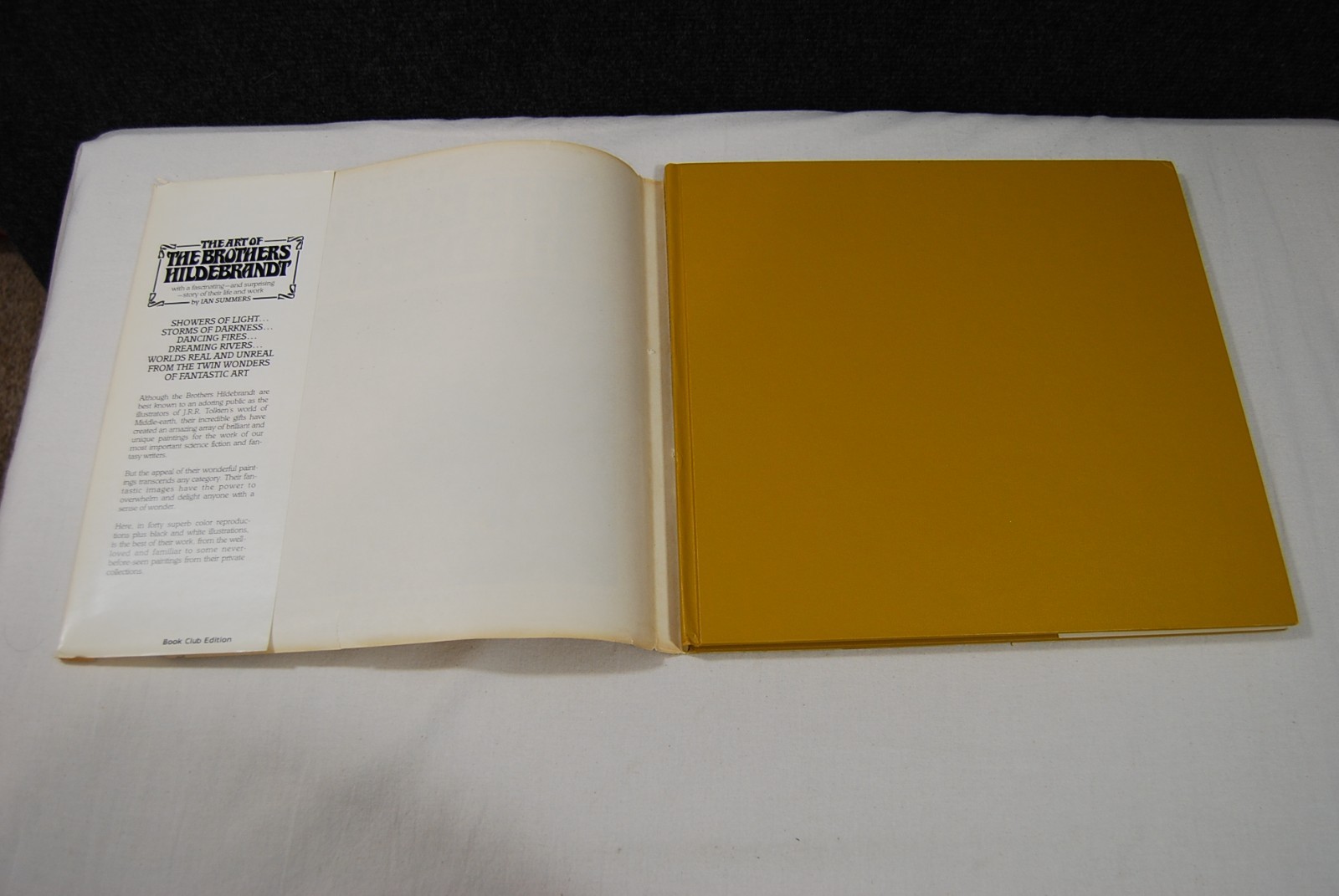 BOOK CLUB EDITION The Art Of The Brothers Hildebrandt 1979 HARDCOVER wDJ Tolkien