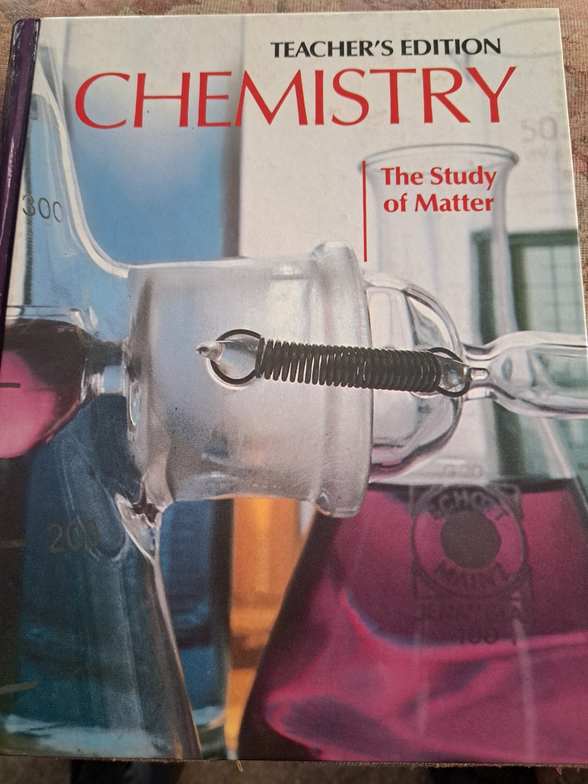 Teachers Edition Chemistry The Study of Matter by Dorin 692 Pages