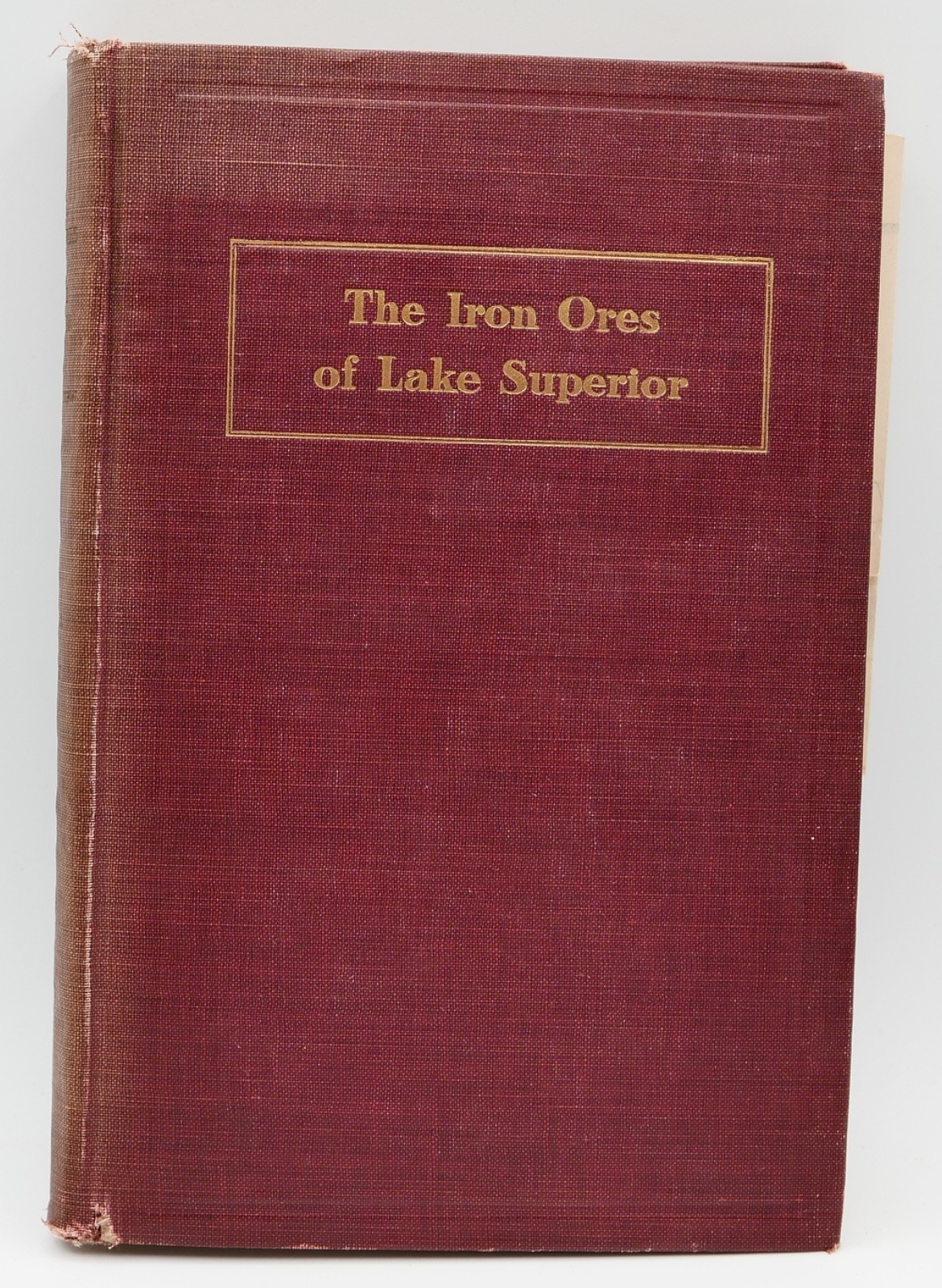 The Iron Ores of Lake Superior by Crowell & Murray – Many Maps – Penton – 1923!