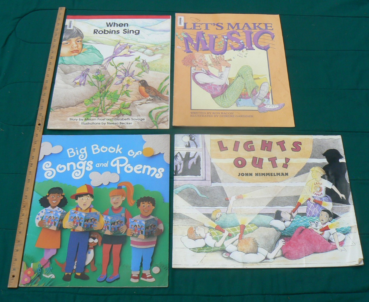 4 Oversized Big Easel Classroom Book Teacher Read Aloud Along McGraw Wright Grou