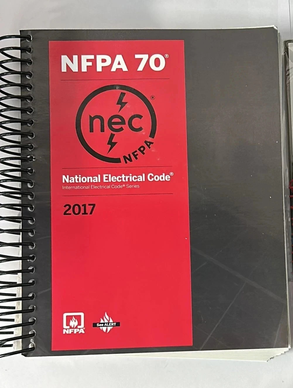 NFPA 70 National Electrical Code NEC 2017 Edition Spiral + EZ TABS FROM USA
