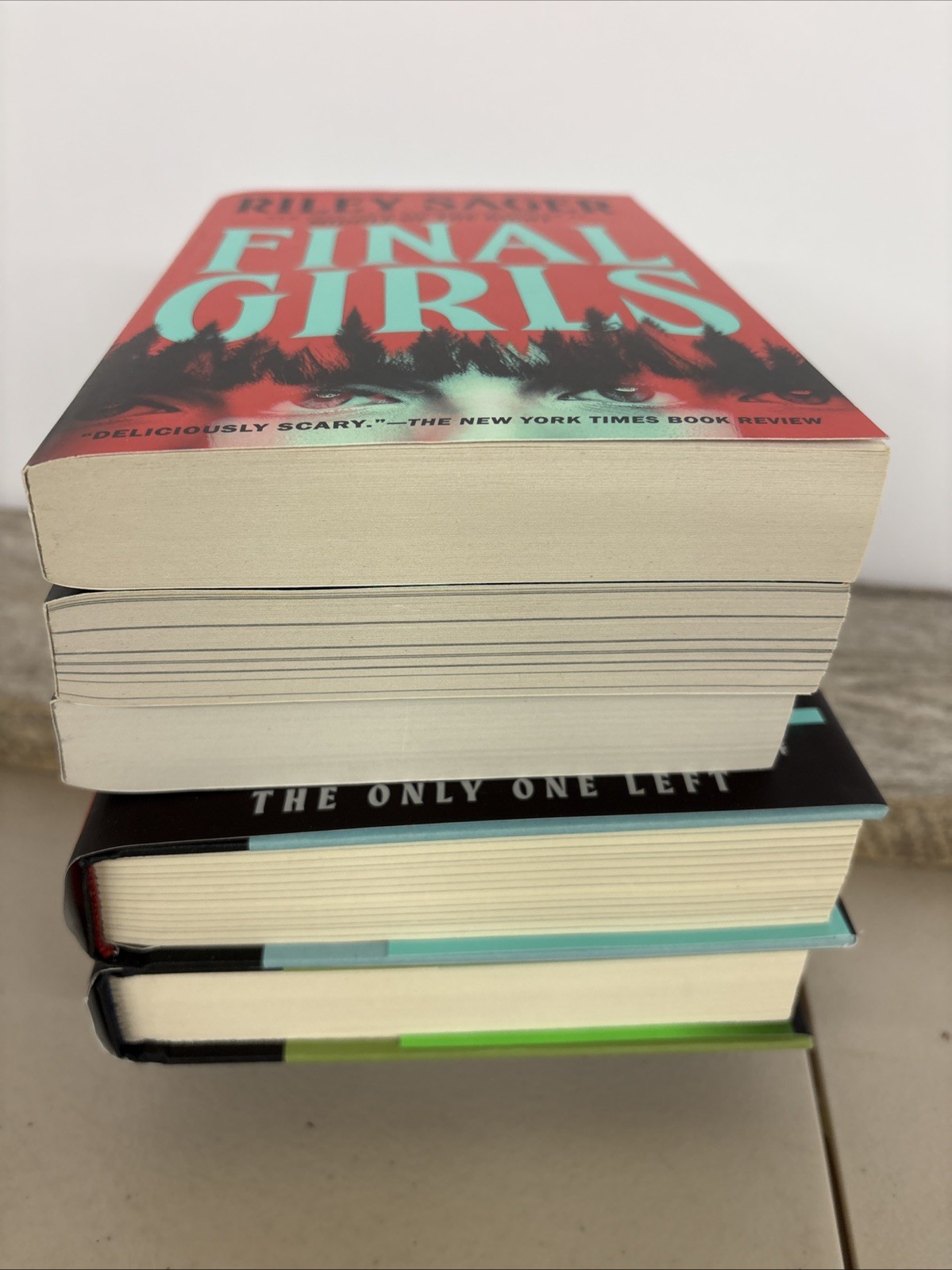Riley Sager Lot of 5 Books Thriller Suspense Mystery Hardcover & TPB EUC