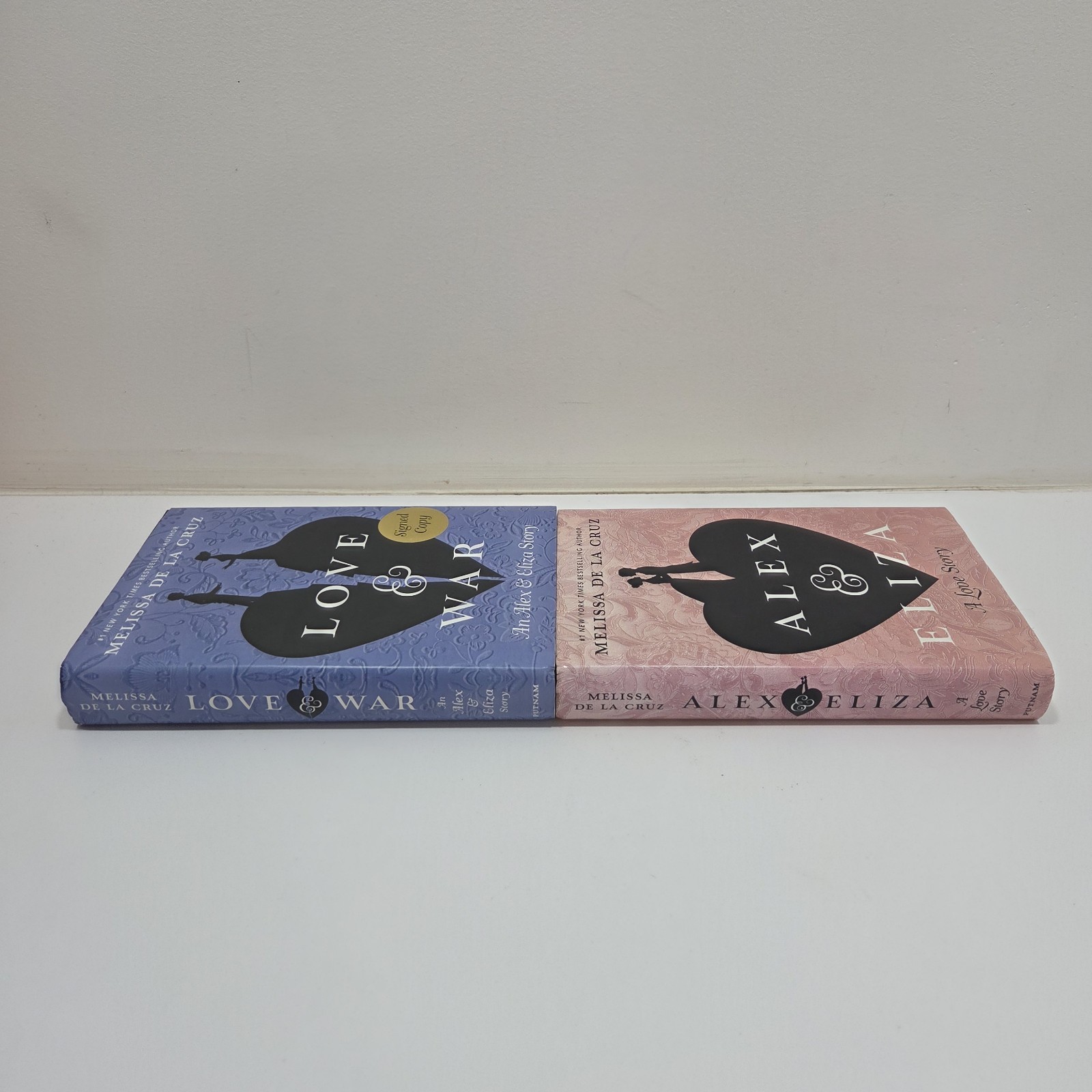 The Alex and Eliza Set Of Two by Melissa de la Cruz Hardcover (One Signed)