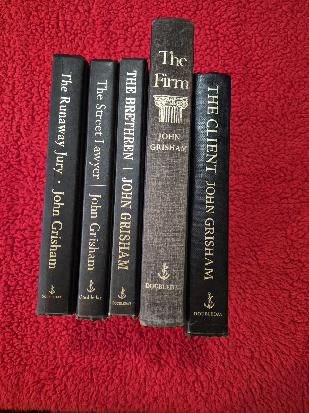Lot Of 5 John Grisham Books HC